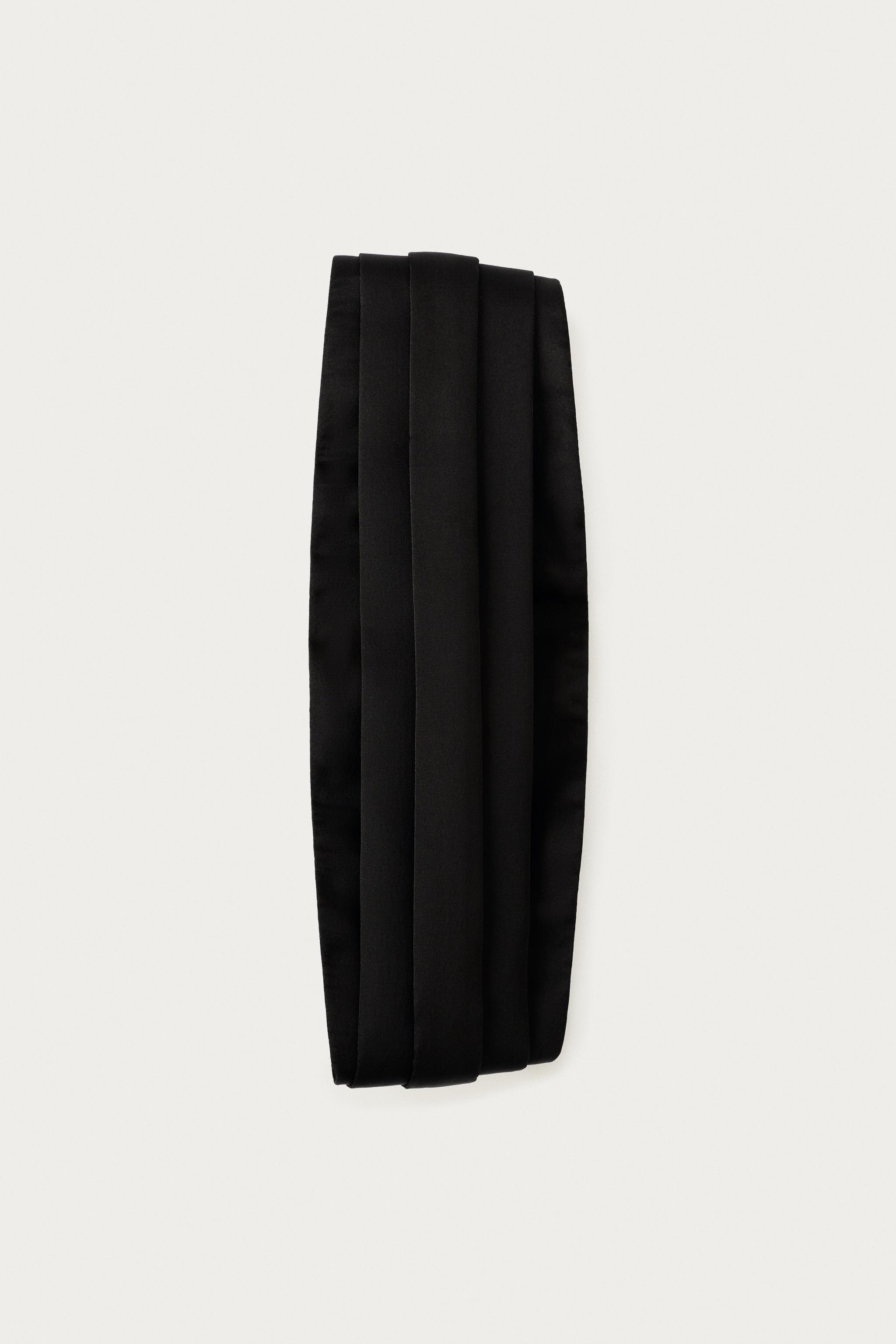 MARISA BERENSON X ZARA SATIN TURBAN HEADBAND